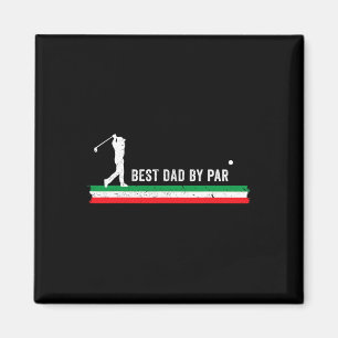 Italienischer Vater Golfen Vater Italien Flagge Go Magnet