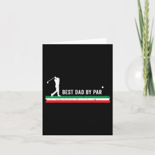 Italienischer Vater Golfing Pater Italien Flag Gol Karte