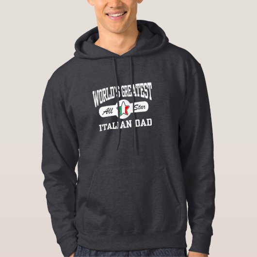 Italienischer Vater Hoodie (Vorderseite)