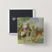 Italienischer Wagen Button (Vorne & Hinten)