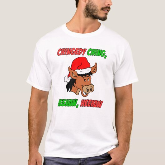 Italienischer WeihnachtsDonkey T-Shirt (Vorderseite)