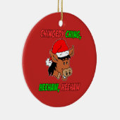 Italienischer Weihnachtsesel Keramik Ornament (Rechts)