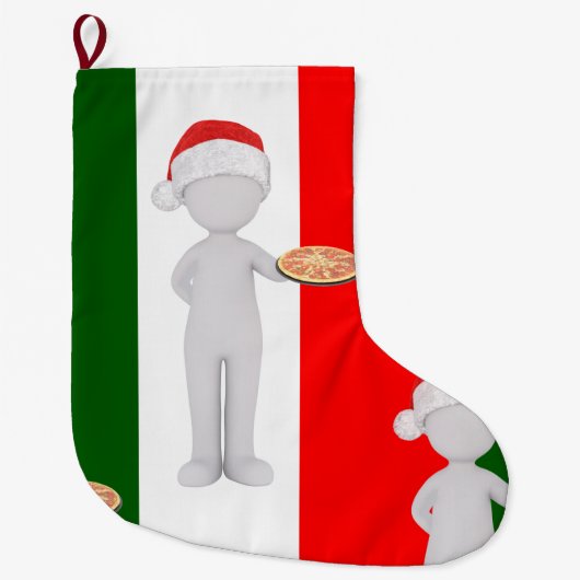 Italienischer Weihnachtsfeier Strumpf Großer Weihnachtsstrumpf (Vorderseite)