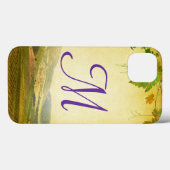 Italienischer Weinkeller Monogram IPAD Fall Case-Mate iPhone Hülle (Rückseite (Horizontal))
