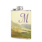 Italienischer Weinkeller Monogram Whiskey Flasche Flachmann (Links)