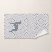 Italienischer Windhund-Badezimmer-Handgast-Tuch Handtuch (Handtuch)