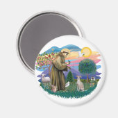 Italienischer Windhund (Creme) Magnet (Vorderseite/Rückseite)