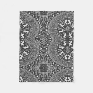 Italienischer Windhund-Druck-Fleece-Decke, Fleecedecke