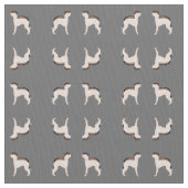 Italienischer Windhund-Gewebe Stoff (Nahaufnahme)