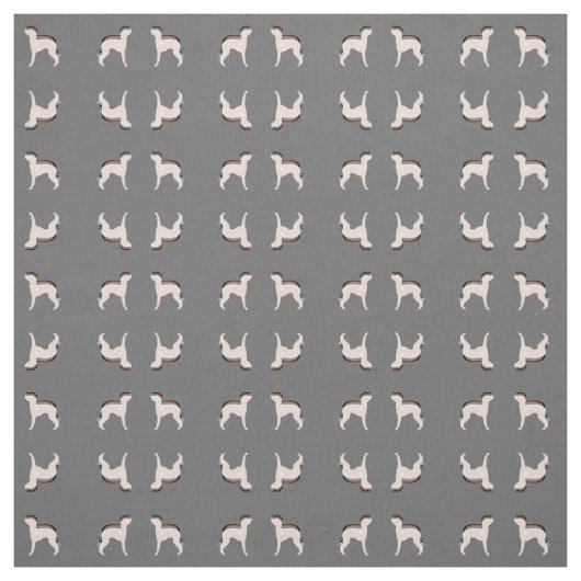 Italienischer Windhund-Gewebe Stoff (Muster)