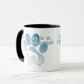 Italienischer Windhund Granddog Tasse (Vorderseite Links)