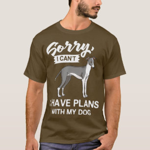 Italienischer Windhund-Hundegeschenk Welpen Besitz T-Shirt