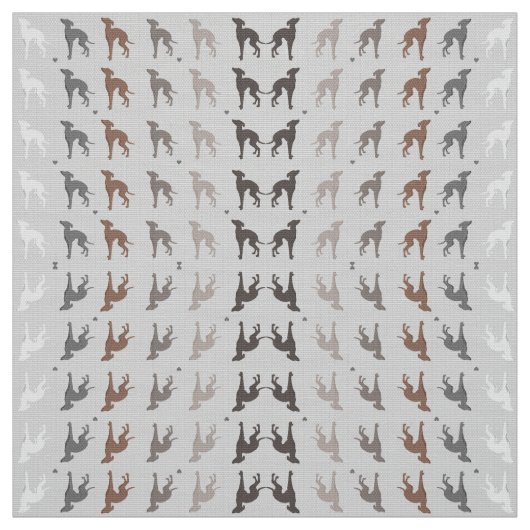 Italienischer Windhund-Hunderettung Joann Gewebe Stoff (Muster)