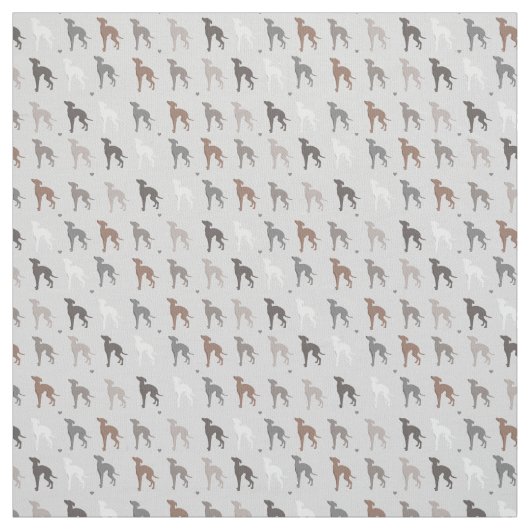 Italienischer Windhund-Hunderettung Joann Gewebe Stoff (Muster)