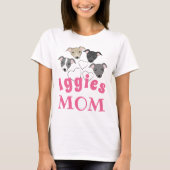 Italienischer Windhund Iggy Dog Mama Niedlicher lu T-Shirt (Vorderseite)