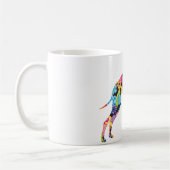 Italienischer Windhund Kaffeetasse (Links)