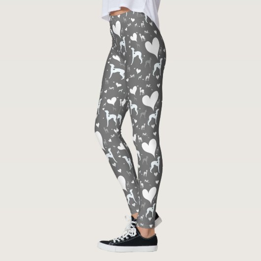 Italienischer Windhund-Leggings Lularoe Hundehosen Leggings (Links)