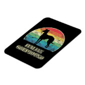 Italienischer Windhund Magnet (Linke Seite)