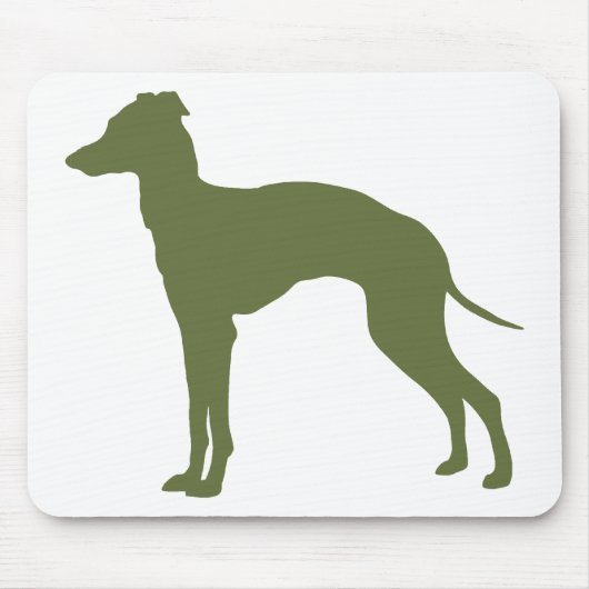 Italienischer Windhund Mousepad (Vorne)
