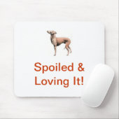Italienischer Windhund Mousepad (Mit Mouse)