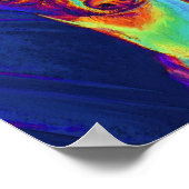 Italienischer Windhund Poster (Ecke)