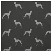 Italienischer Windhund-Silhouette-Muster Stoff (Muster)