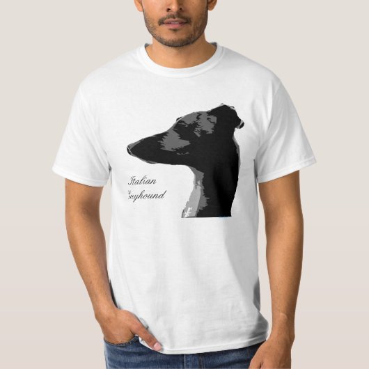 Italienischer Windhund T - Shirt (Vorderseite)