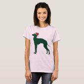 Italienischer Windhund T-Shirt (Vorne ganz)