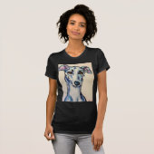 Italienischer Windhund T-Shirt (Vorne ganz)