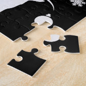 Italienischer Windhund-Weihnachtsbaumliebhaber Puzzle (Seite)