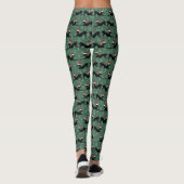Italienischer Windhund-WeihnachtsLeggings Lularoe Leggings (Rückseite)