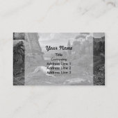 Italienischer Windhund Zeichne Visitenkarte (Rückseite)