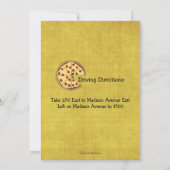 Italienisches Abendessen Party Einladung Größe 12x (Rückseite)