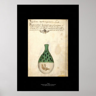 Italienisches Alchemy-Plakat 4 Poster
