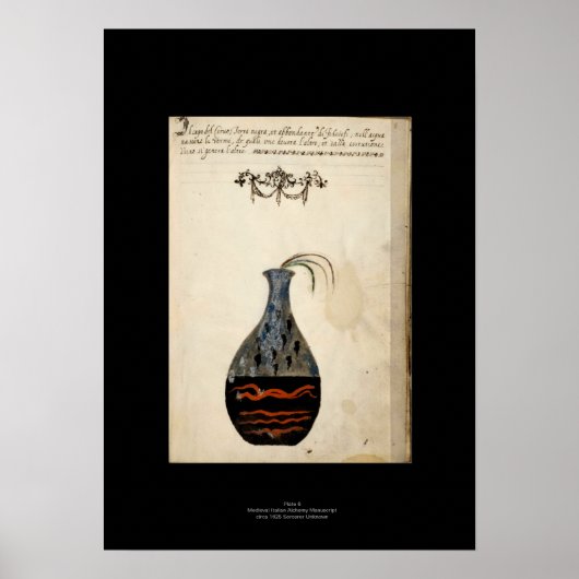 Italienisches Alchemy-Plakat 6 Poster (Vorne)