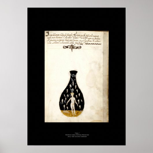 Italienisches Alchemy-Plakat 7 Poster (Vorne)