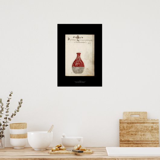 Italienisches Alchimie-Plakat 9 Poster (Küche)