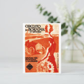 Italienisches Auto Racing 1908 Postkarte (Stehend Vorderseite)