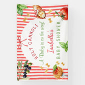 Italienisches Banner für die Duschkabine (Vertikal)