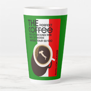Italienisches Baristas Milchtasse