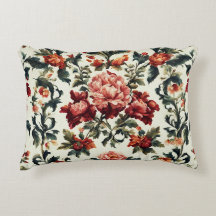 Italienisches Barock. Chic Blume und Blätter