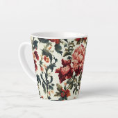 Italienisches Barock. Chic Blume und Blätter Milchtasse (Linke Ecke)