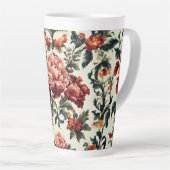 Italienisches Barock. Chic Blume und Blätter Milchtasse (Rechte Ecke)