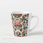 Italienisches Barock. Chic Blume und Blätter Milchtasse (Rechts)