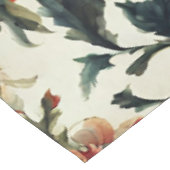 Italienisches Barock. Chic Blume und Blätter Tischdecke (Schrägansicht)