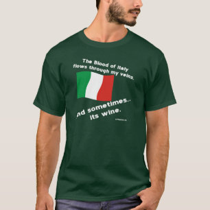 Italienisches Blut fließt durch die Adern, manchma T-Shirt