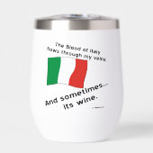 Italienisches Blut fließt meine Adern manchmal wei (Vorderseite)