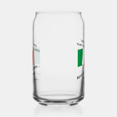 Italienisches Blut fließt meine Adern manchmal wei Dosenglas (Links)