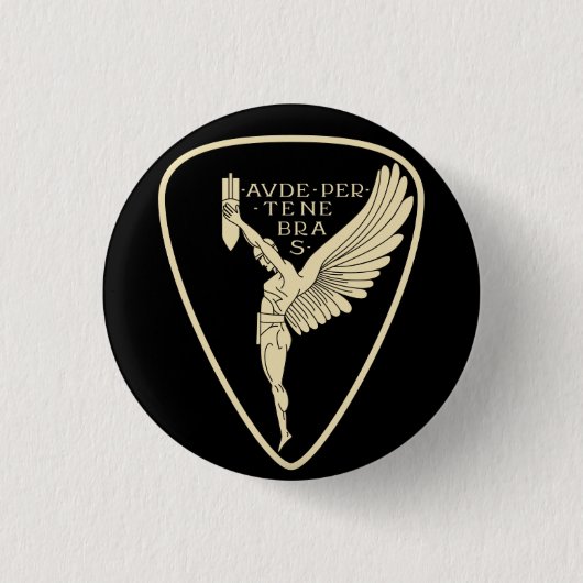 Italienisches Bombergeschwader der Luftwaffe ww2 Button (Vorderseite)