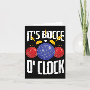 Italienisches Bowling Game Italien Spieler Funny B Karte